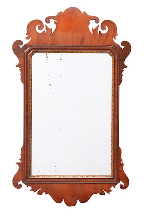 Russian Beechwood Mirror Pair, Antique Décor
