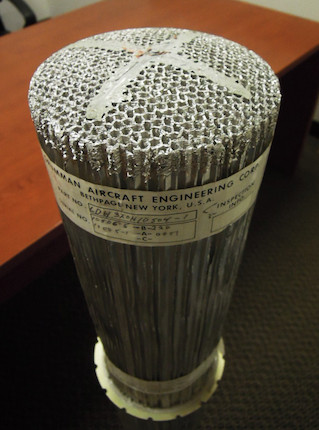 Bonhams : ABSORBING THE SHOCK OF EAGLE'S LANDING. Crushable aluminum