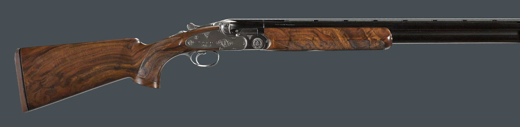 Bonhams : A cased 12 gauge Beretta Model S0-5 Sporting over/under ...