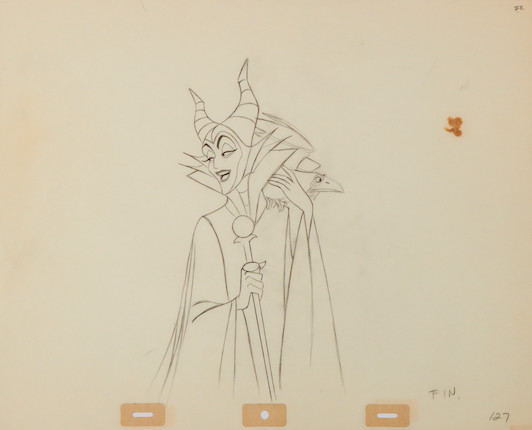 Bonhams : A Walt Disney Studios animation drawing from Sleeping Beauty