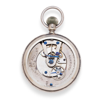 Auburndale Watch Co., Massachusetts. A rare open face patent "Ro