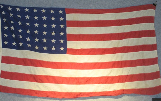 Bonhams : Submarine Ensign flag for the USS Tang. Circa 1941-45