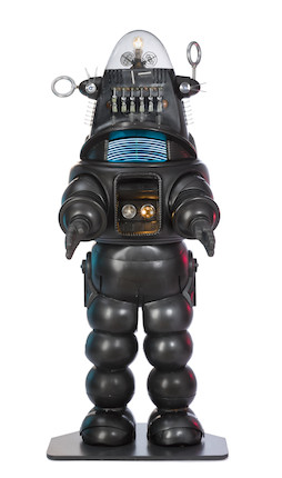 The iconic original Robby the Robot suit and Jeep from Forbidden Planet image 1