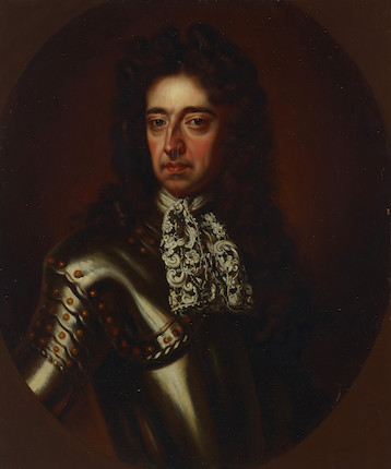 Bonhams : Manner of Sir Godfrey Kneller A portrait of King William III ...