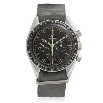 Bonhams : OMEGA. A STAINLESS STEEL MANUAL WIND TACHYMETER CHRONOGRAPH ...