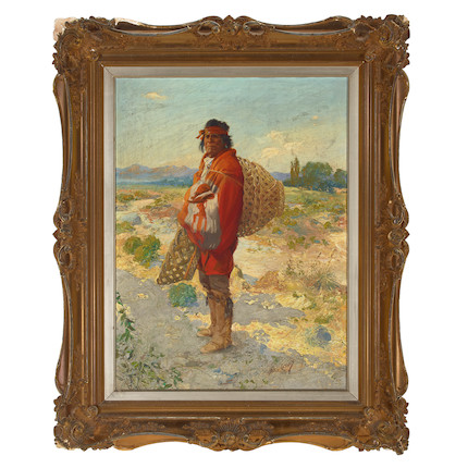 Bonhams : Ira Diamond Gerald Cassidy (1869-1934) Portrait of Santiago ...