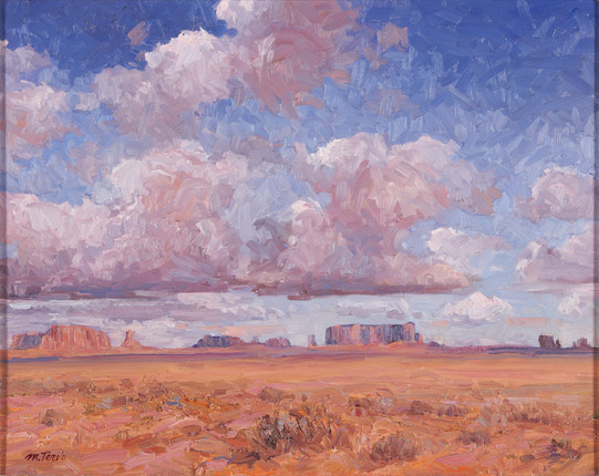 Bonhams Skinner : MALCOLM TERVO (American, 1949-2014) Monument Valley ...