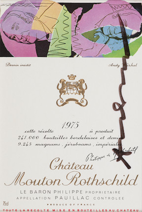 Bonhams : Warhol, Chagalll, Lippold. Three Chateau Mouton Rothschild 