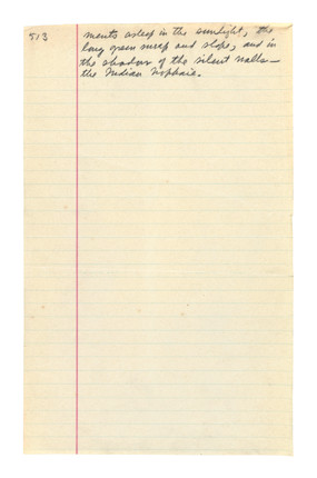 Bonhams : ZANE GREY'S ORIGINAL MANUSCRIPT FOR ONE OF HIS MOST IMPORTANT ...