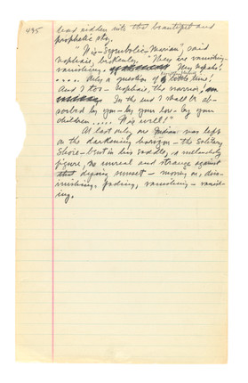 Bonhams : ZANE GREY'S ORIGINAL MANUSCRIPT FOR ONE OF HIS MOST IMPORTANT ...