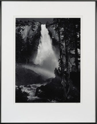 Bonhams : Ansel Adams (1902-1984); Nevada Fall, Yosemite National Park ...