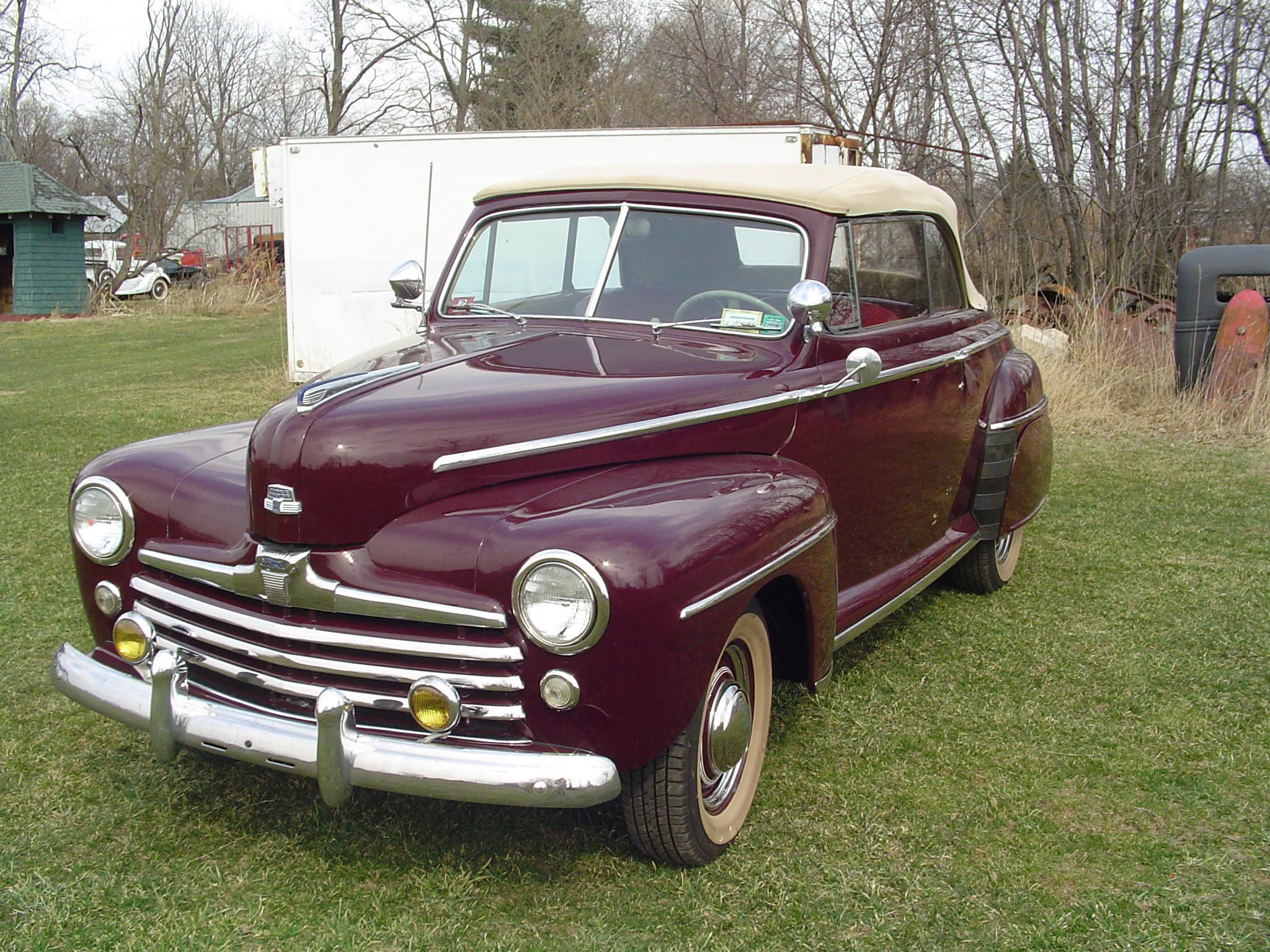 Bonhams Cars : 1947 Ford Deluxe V-8 Convertible Coupe