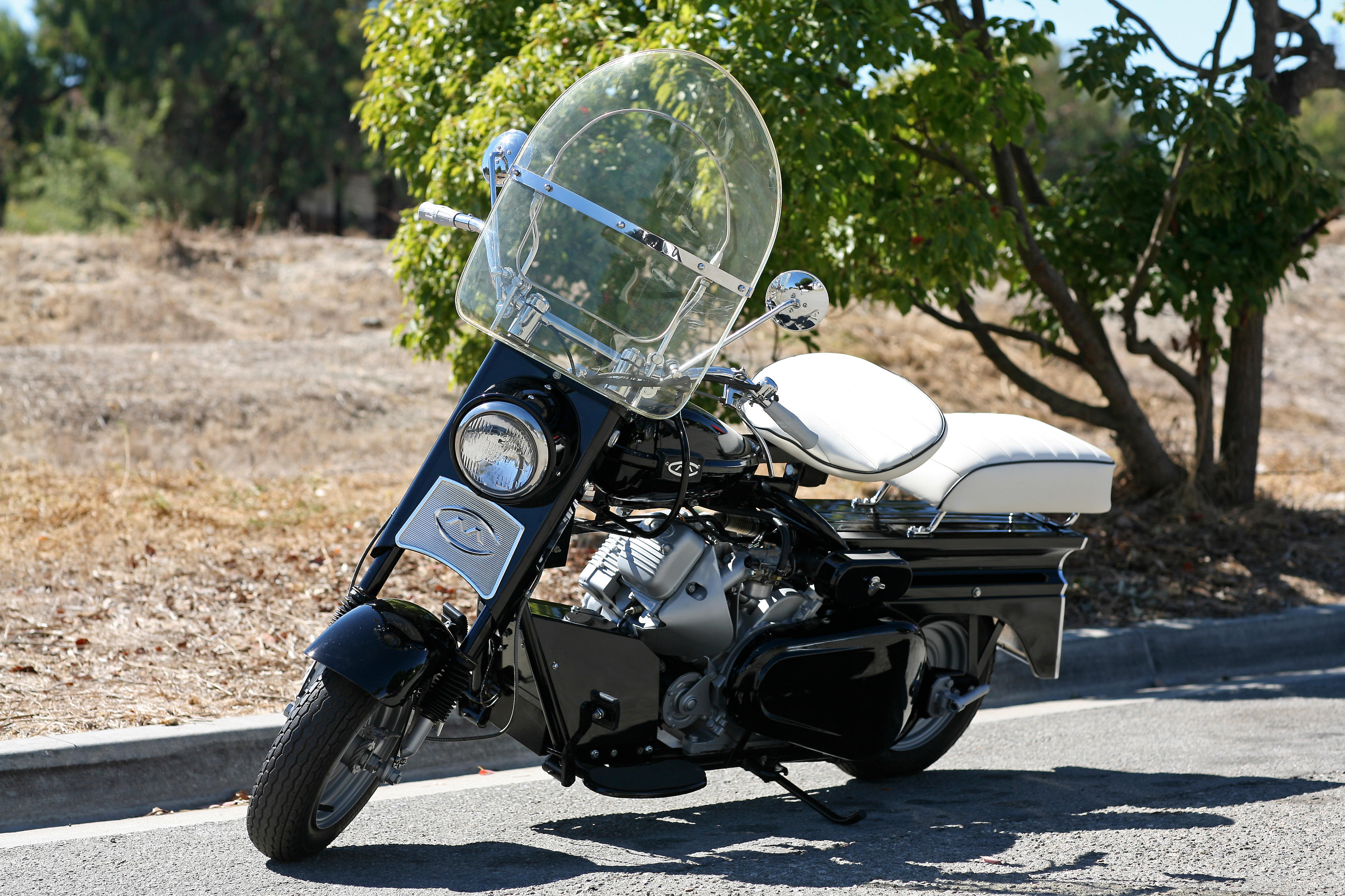 Abandoned harley inoltre police motorcycles