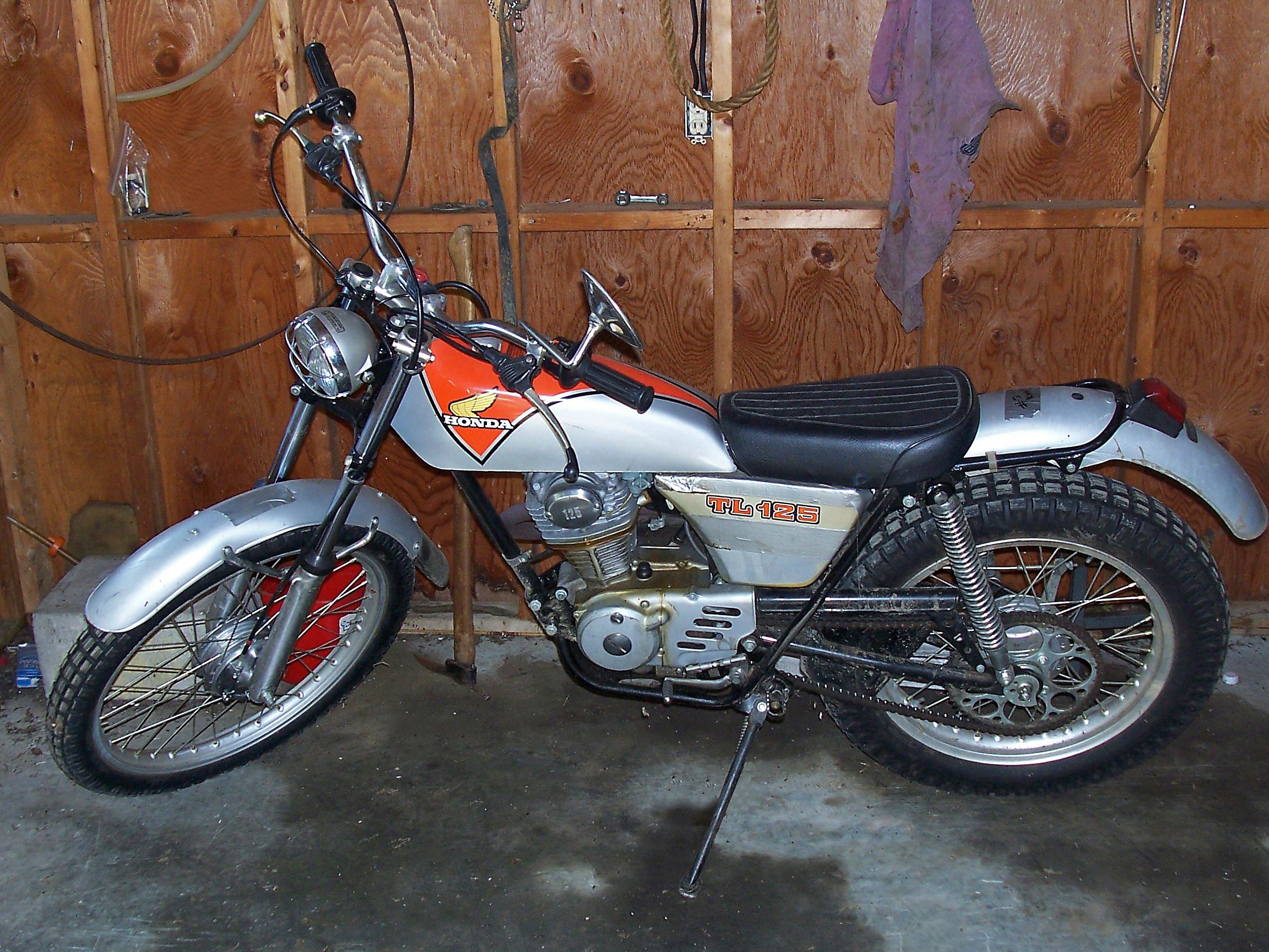 Bonhams Cars Honda TL125 Trials Motorcycle Frame 125S