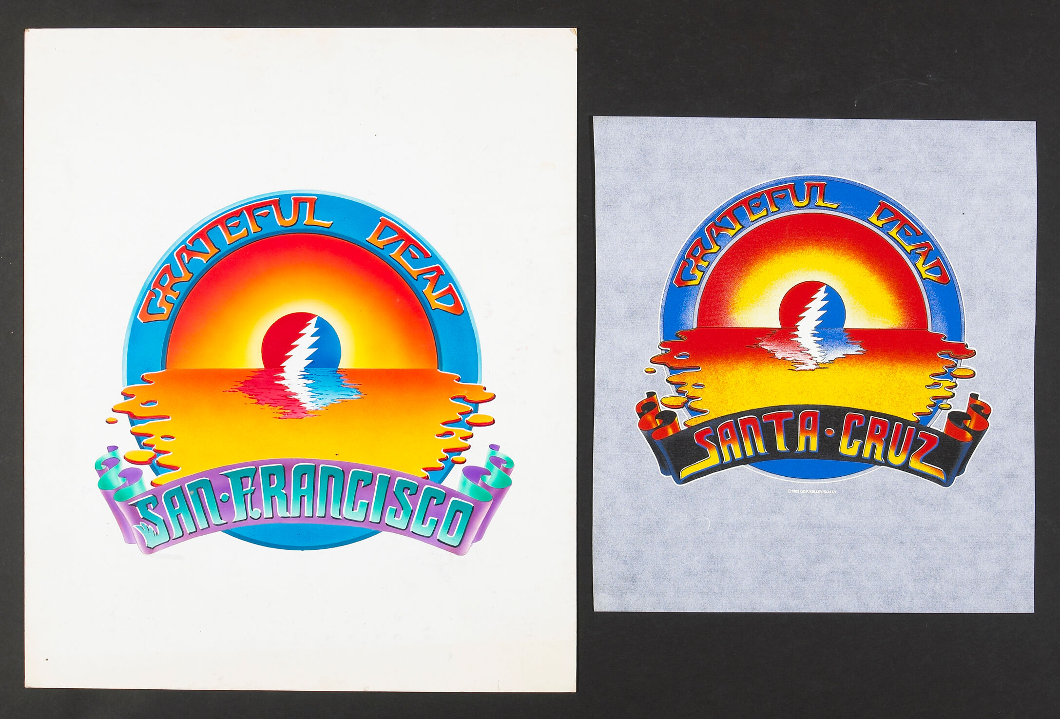 Bonhams : An Alton Kelley original painting created for a Grateful 