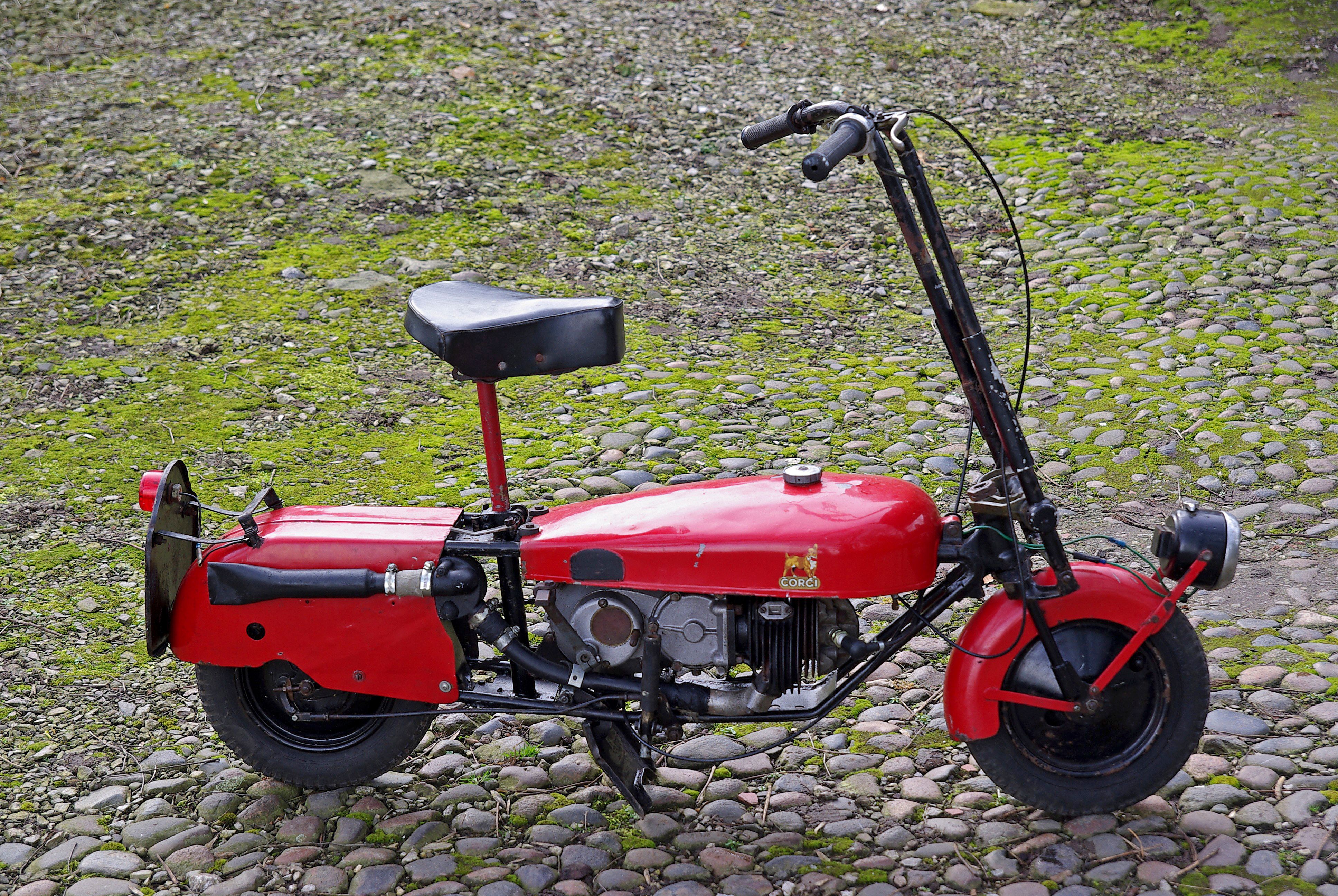 Bonhams Cars 1951 Corgi Mark II 98cc Folding Scooter Frame no