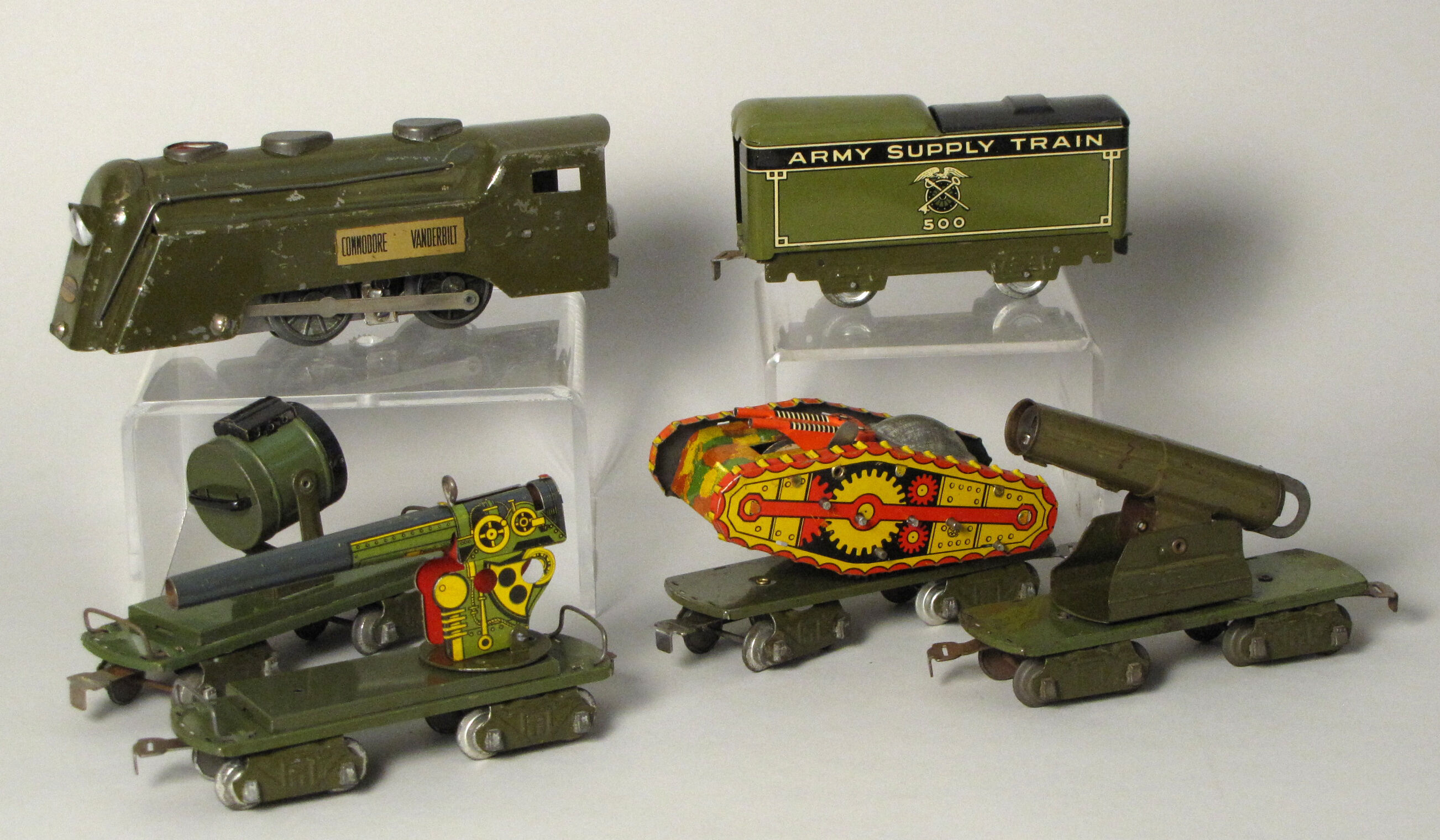Marx Military Train Set