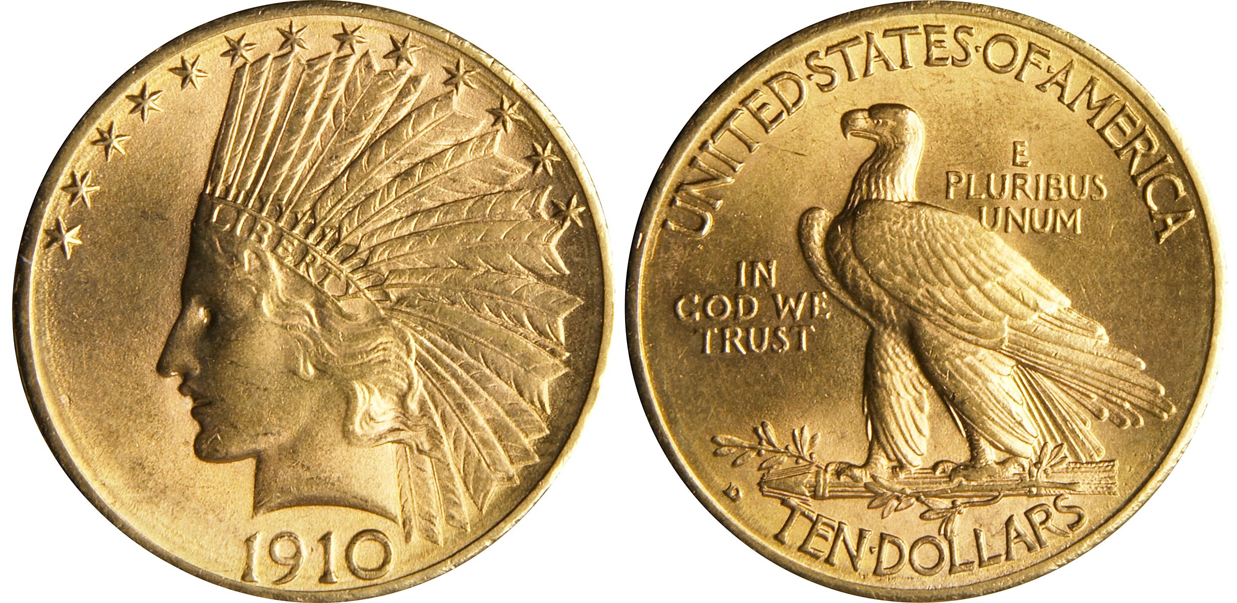 Bonhams : 1910-D $10