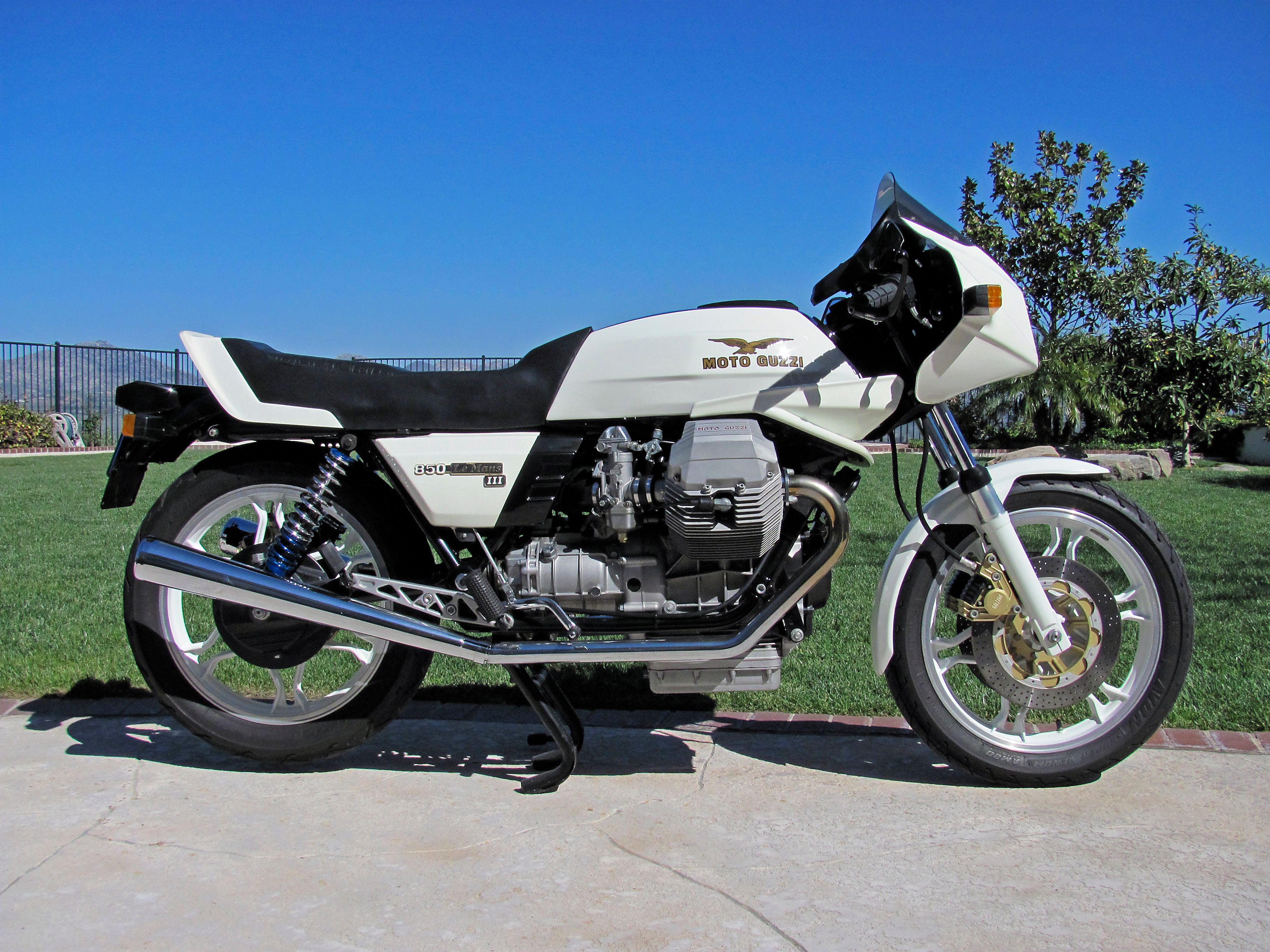 Bonhams Cars : 1983 Moto Guzzi 844cc Le Mans III Frame no
