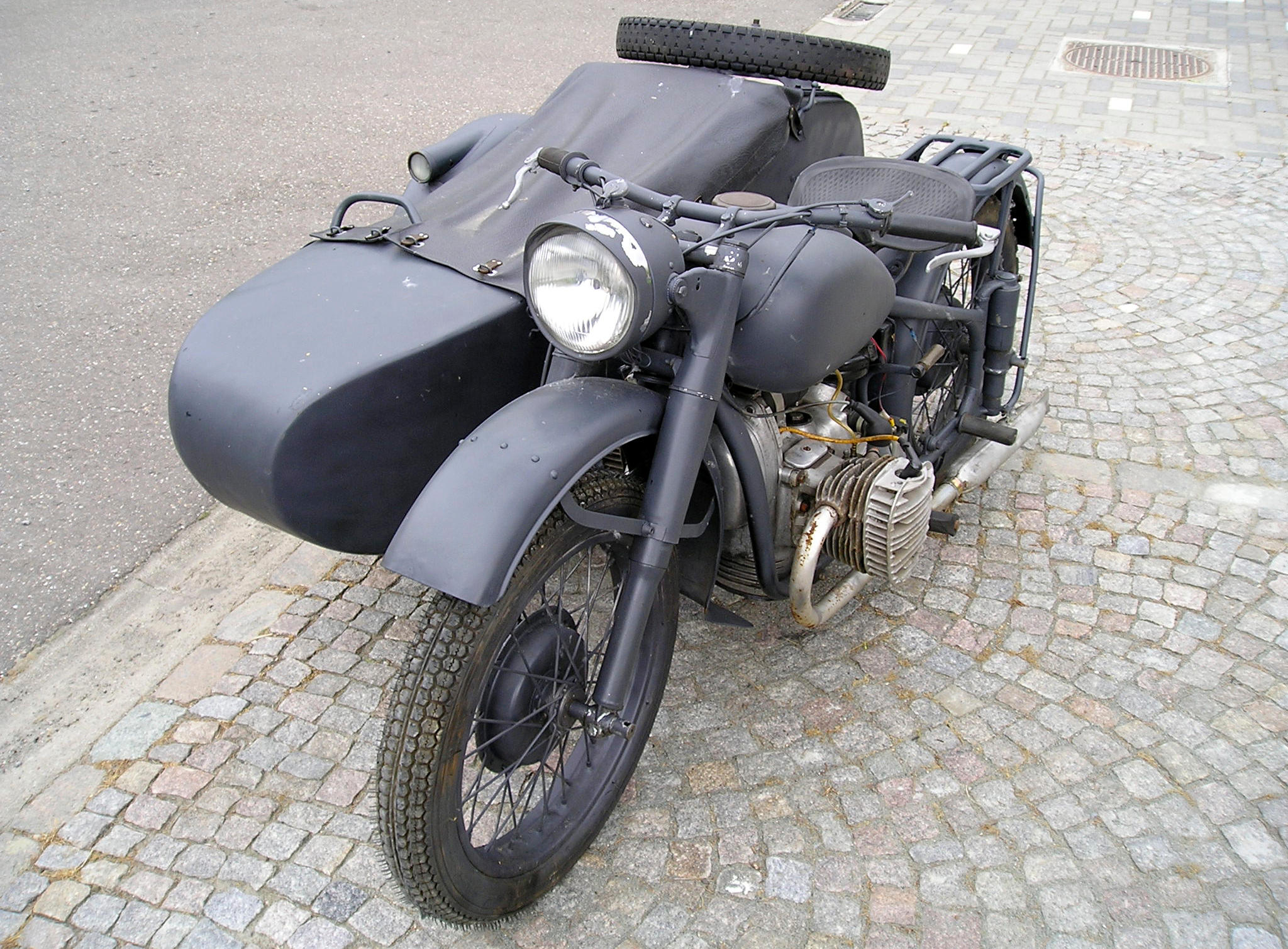 Russian bike with sidecar sale