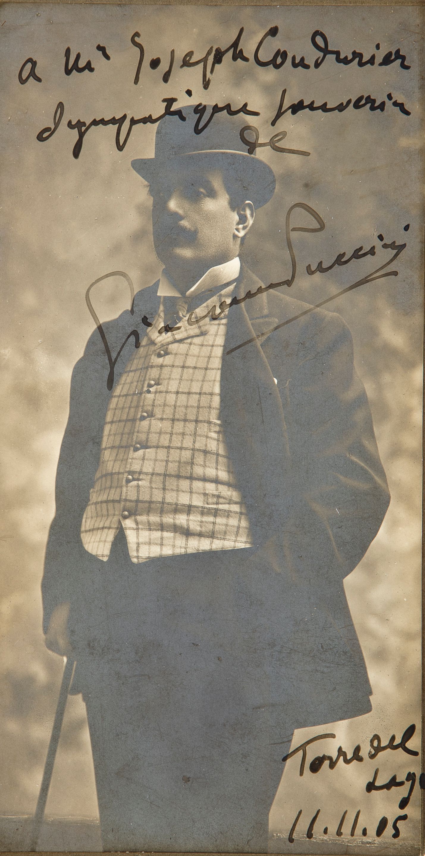 Bonhams : PUCCINI, GIACOMO. 1858-1924. Photograph Signed (