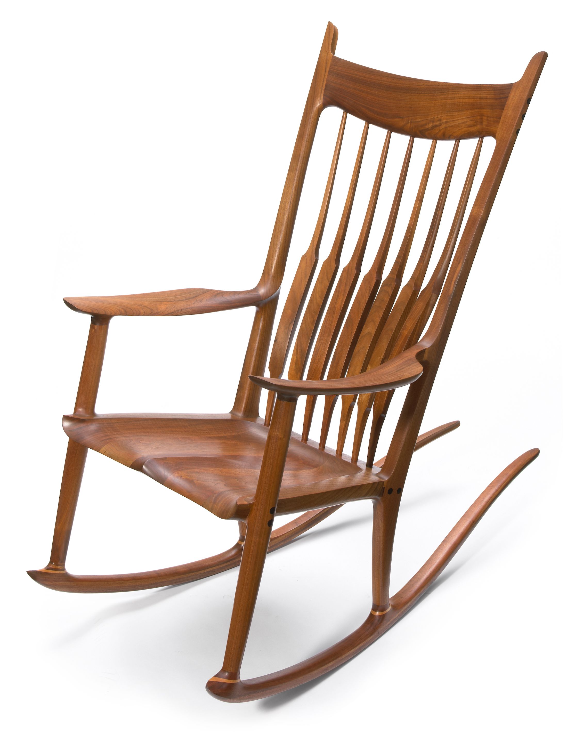 Bonhams Sam Maloof (American, 1916-2009) Rocking chair, 1986 - Main Image