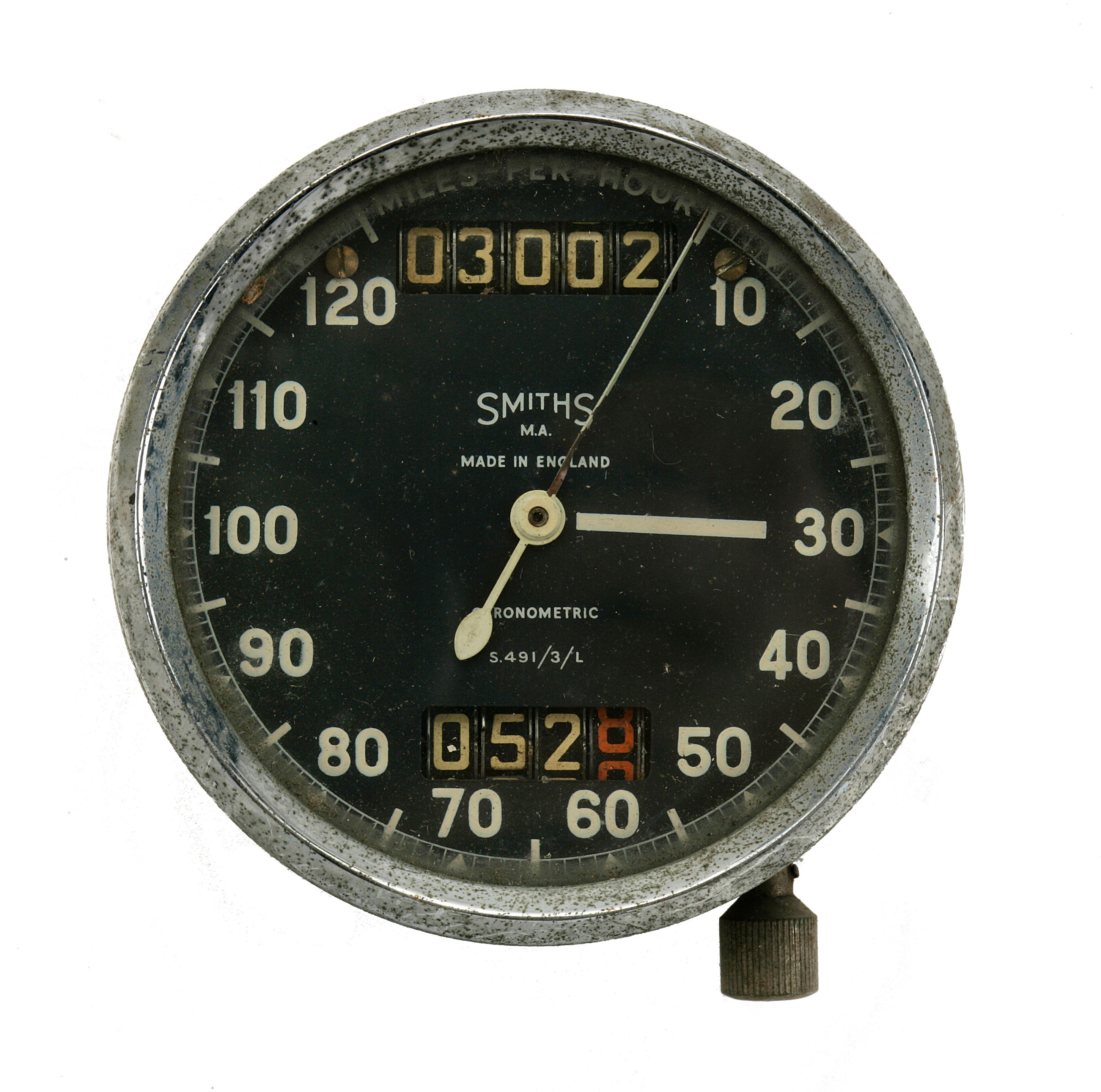 Bonhams Cars : A Smiths Chronometric speedometer,