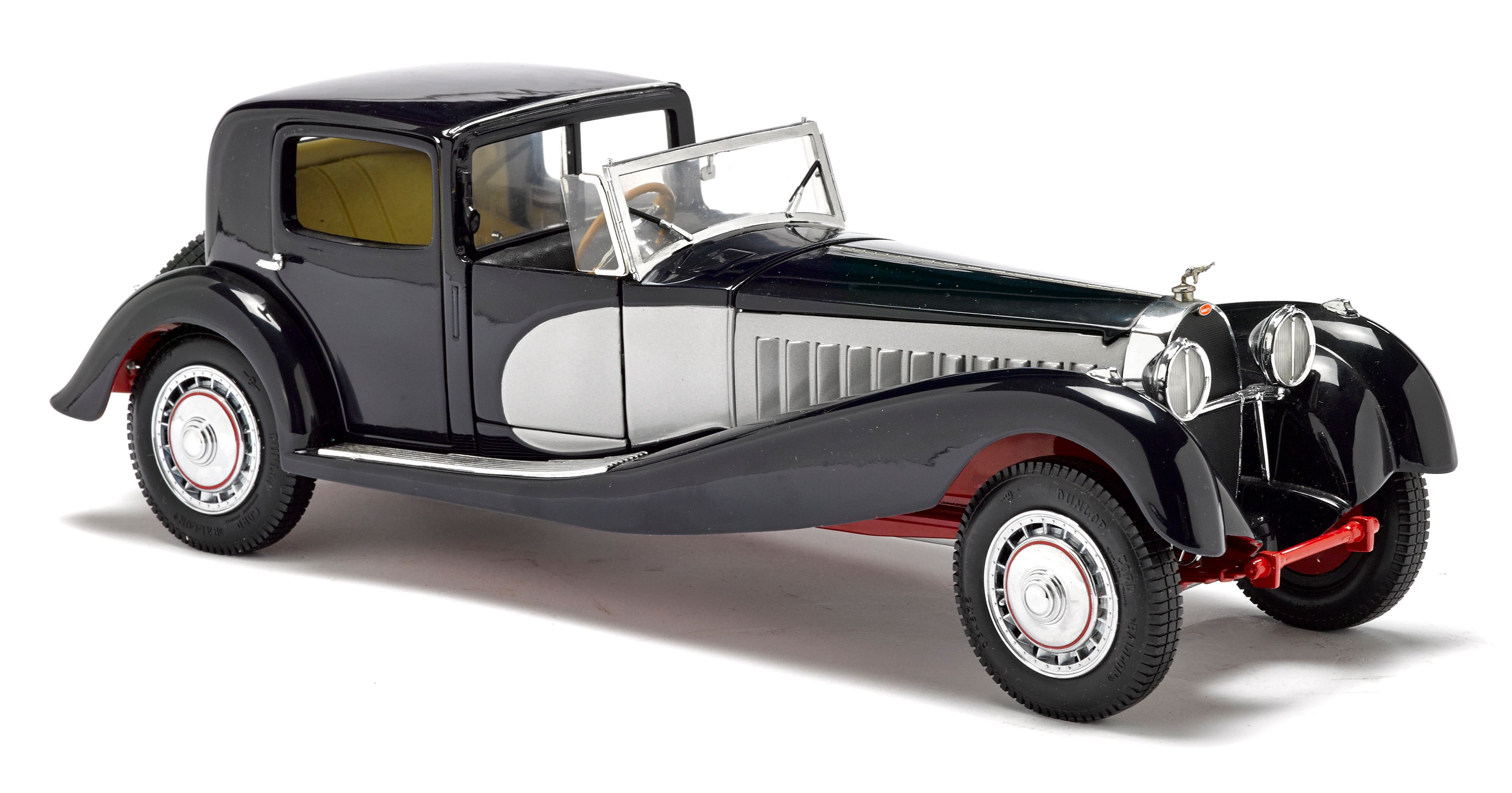 Bonhams : A 1:16 scale die-cast model of the 1931 Bugatti Royale Coupe de Ville by Franklin Mint