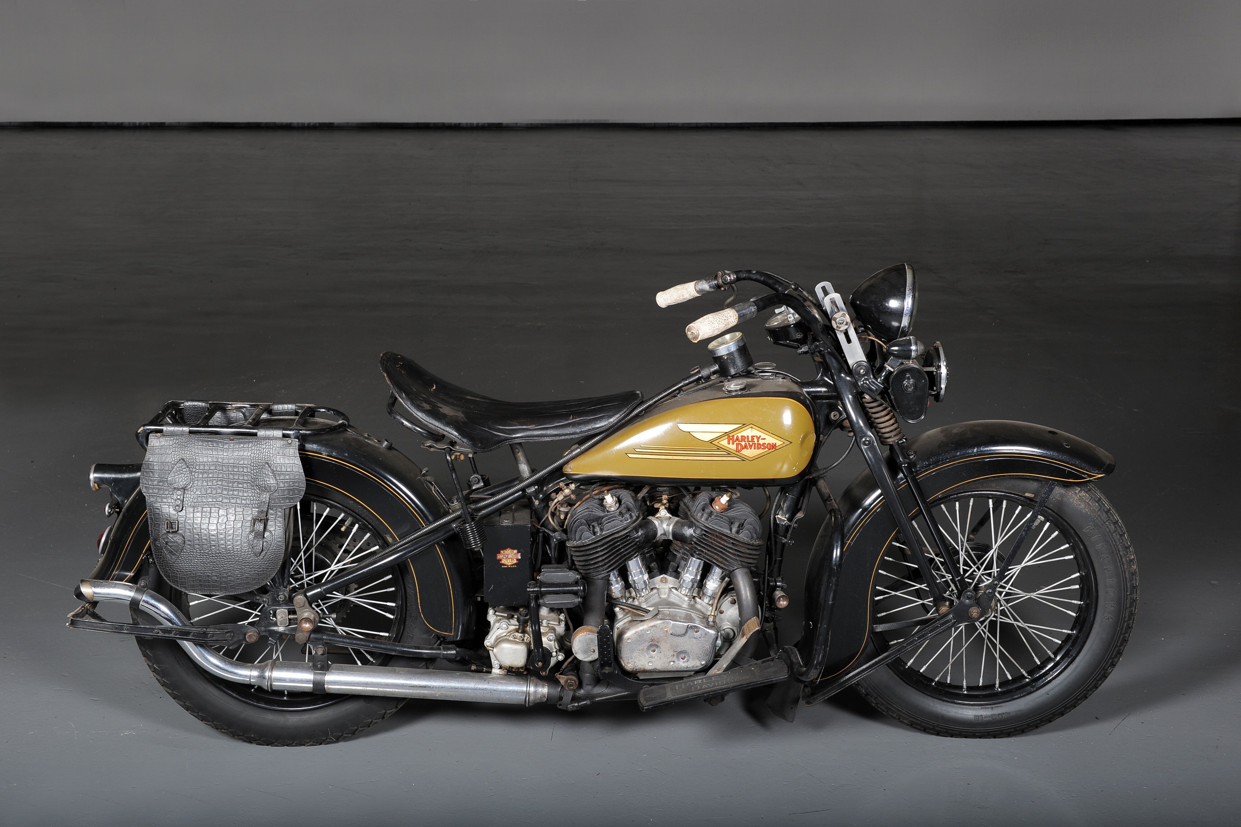 Bonhams Cars 1934 Harley-Davidson 74ci VLD 'Big Twin' Engine no