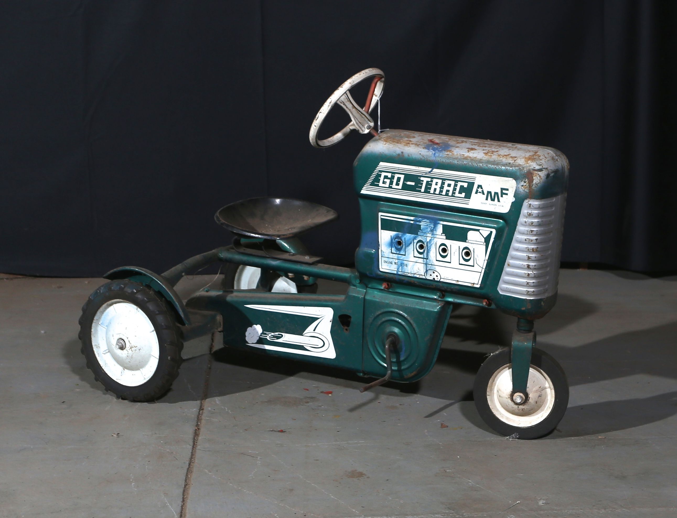 A vintage 'Go-Trac' by AMF pedal tractor Bonhams Cars