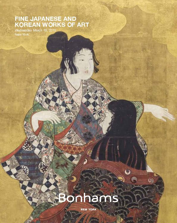 Bonhams : Fine Japanese and Korean Works of Art