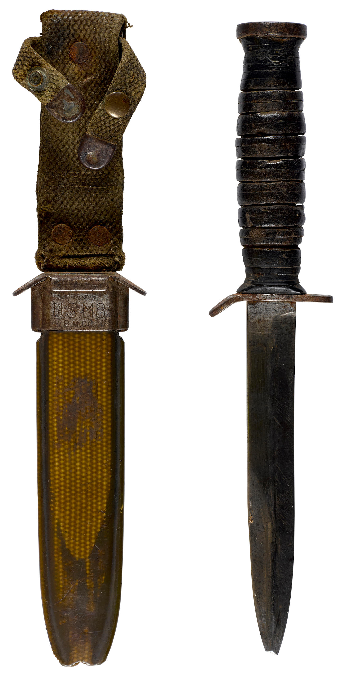 Leg straps for M3 knife 