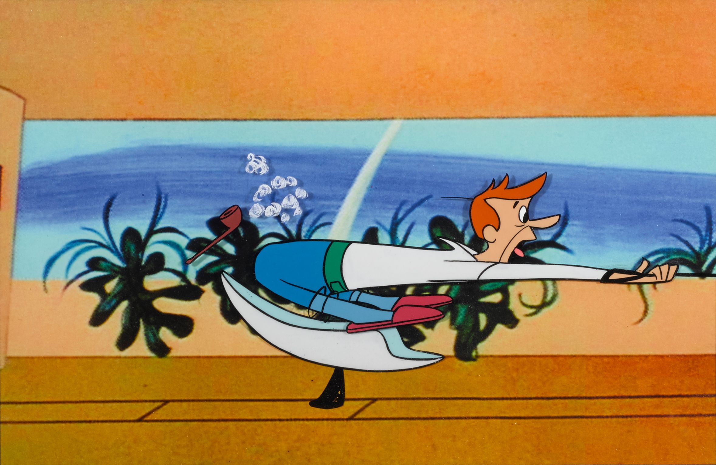 Bonhams A celluloid of George Jetson from The Jetsons