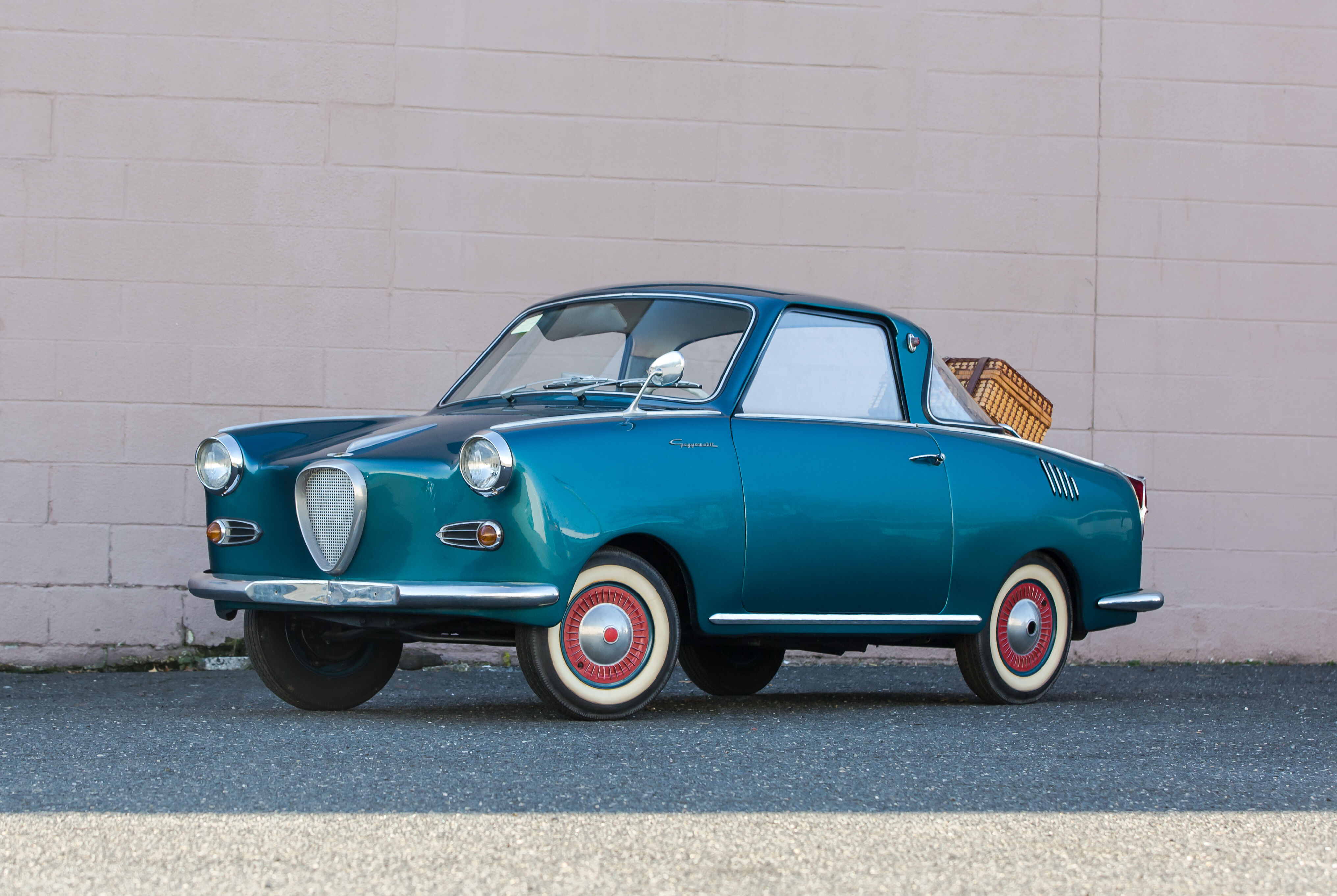 Miniature Norev Goggomobil TL250 Kundendienst 1963 Au 1/43 - Occasion Avec Boîte D'origine !