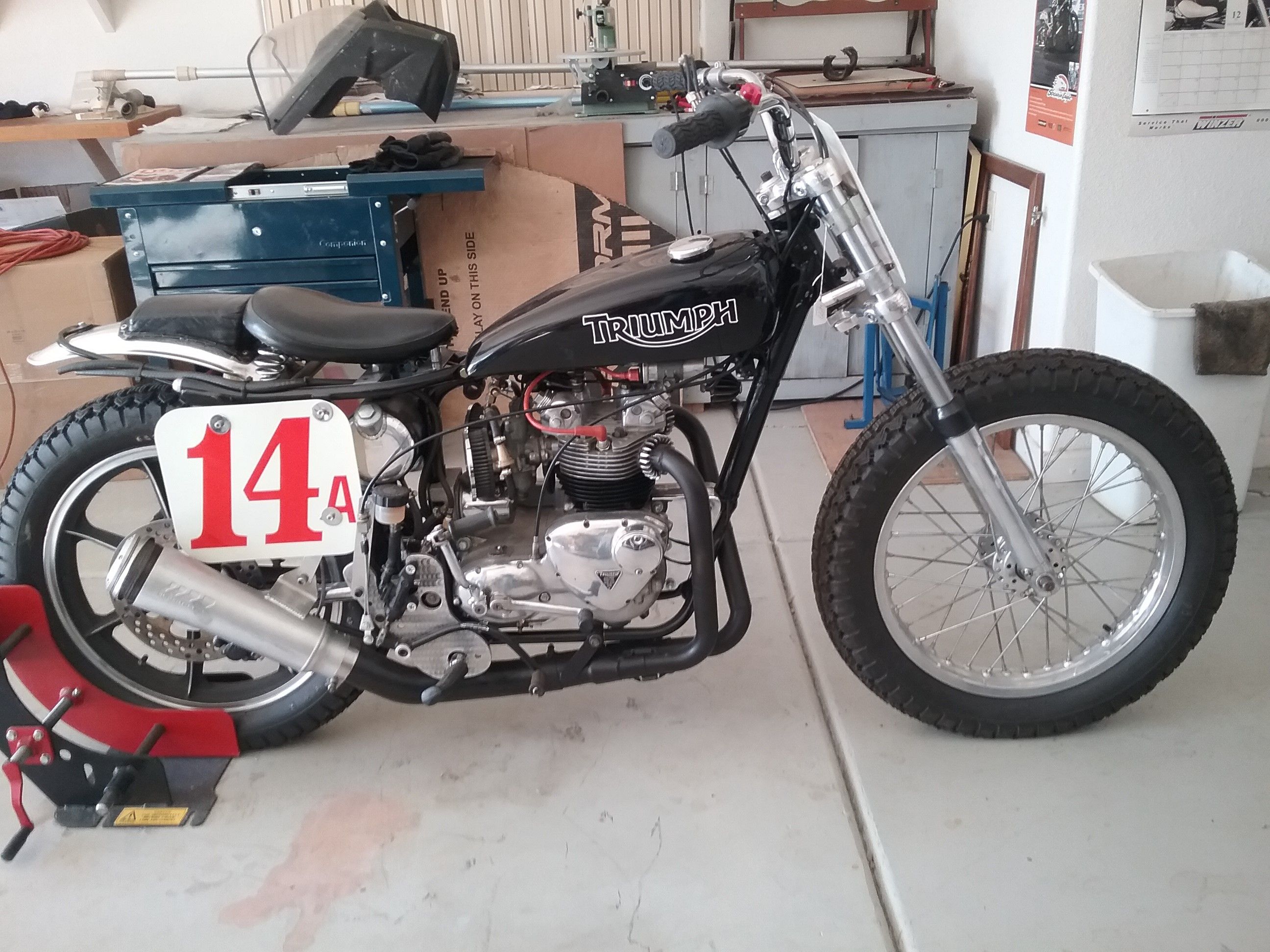 Bonhams Cars 1973 Triumph Daytona 100R Flat Track Racing