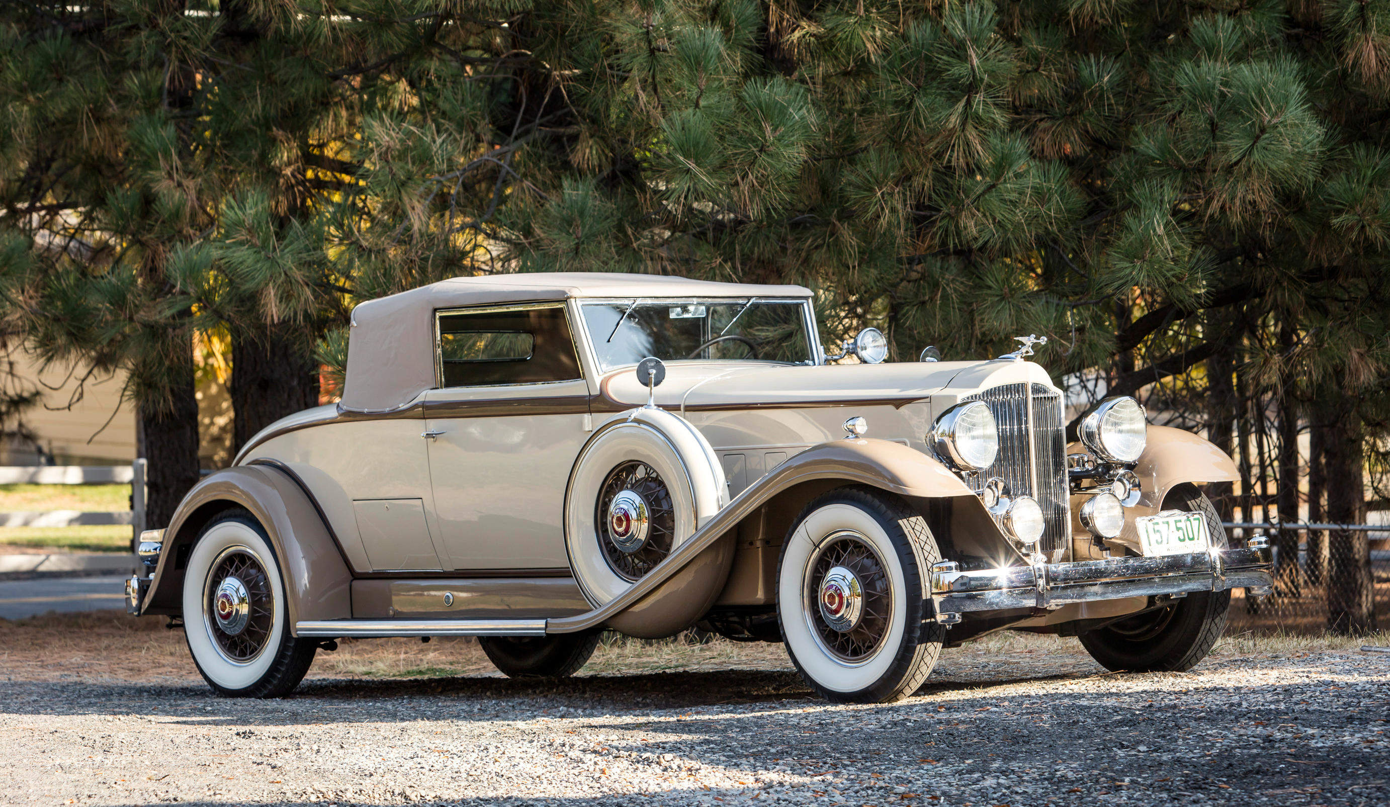 Bonhams Cars : 1932 Packard Twin-Six Coupe RoadsterChassis no. 900371Engine  no. 900377