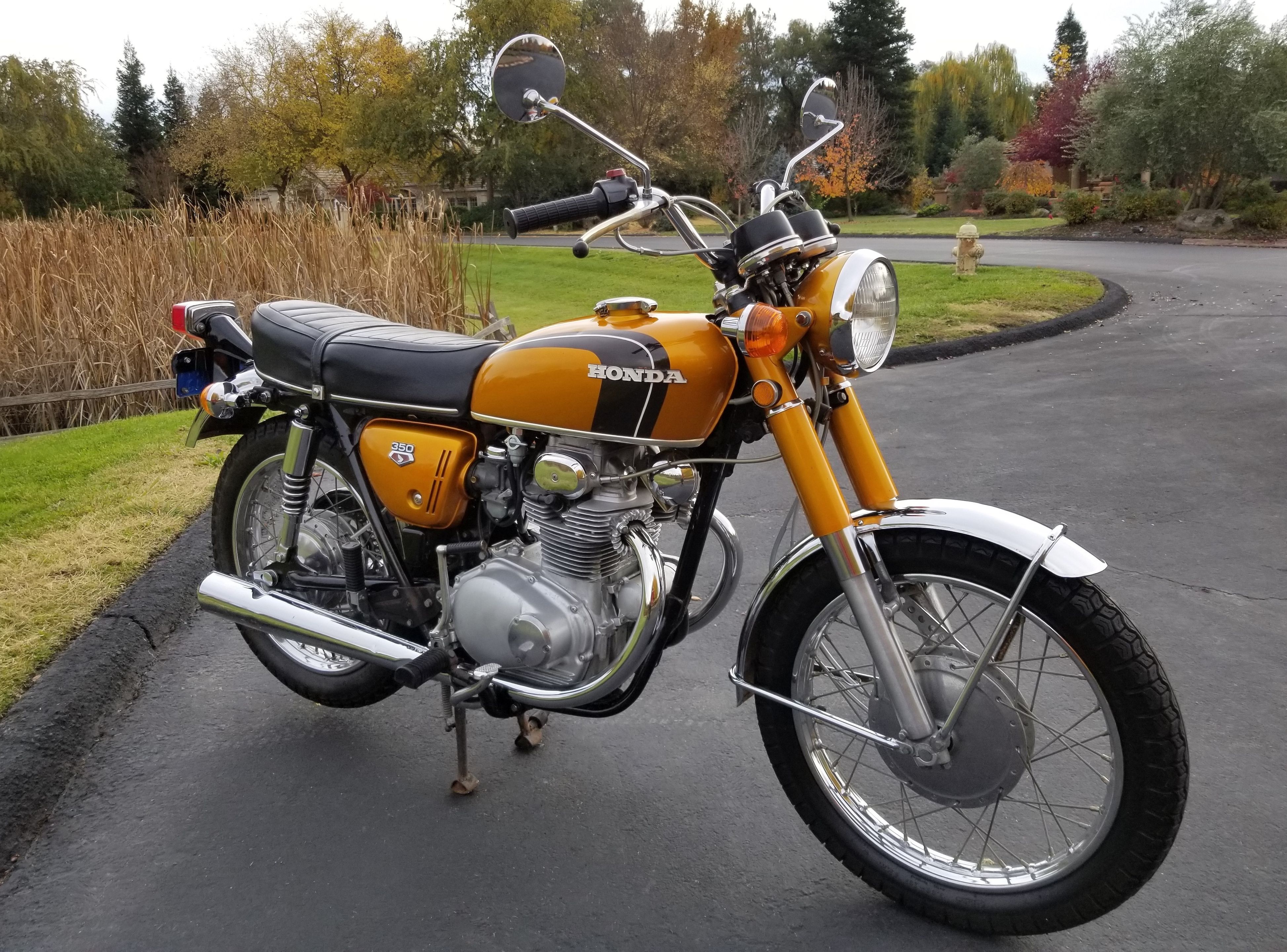 Honda 350 70s Honda Cb Bonhams Cars 1971 Honda CB350 Frame CB350