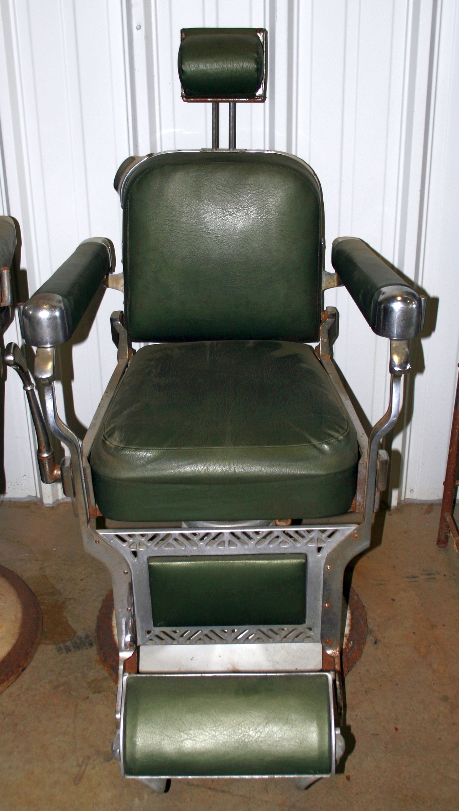 Bonhams Cars A KOKEN BARBERSHOP CHAIR, CIRCA 1960,