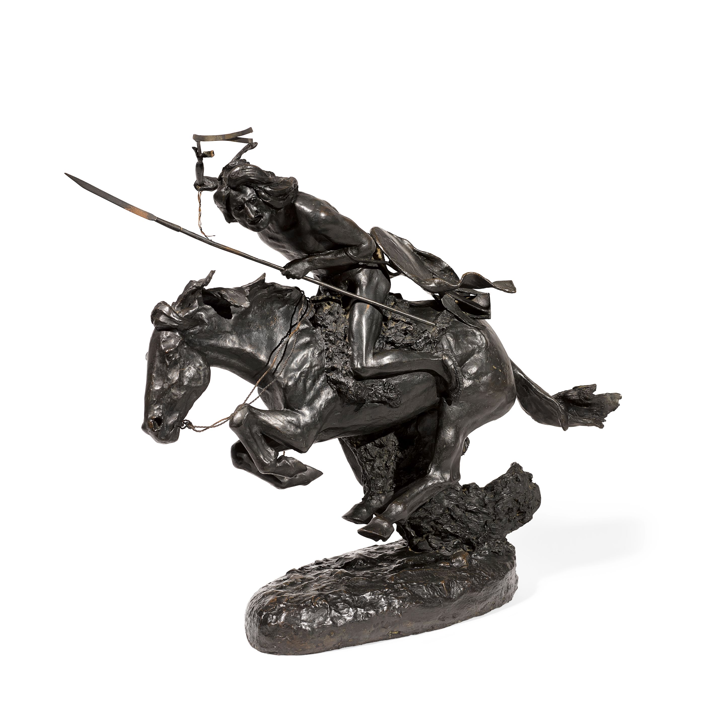 Bonhams : Frederic Remington (1861-1909) The Cheyenne 20in high 
