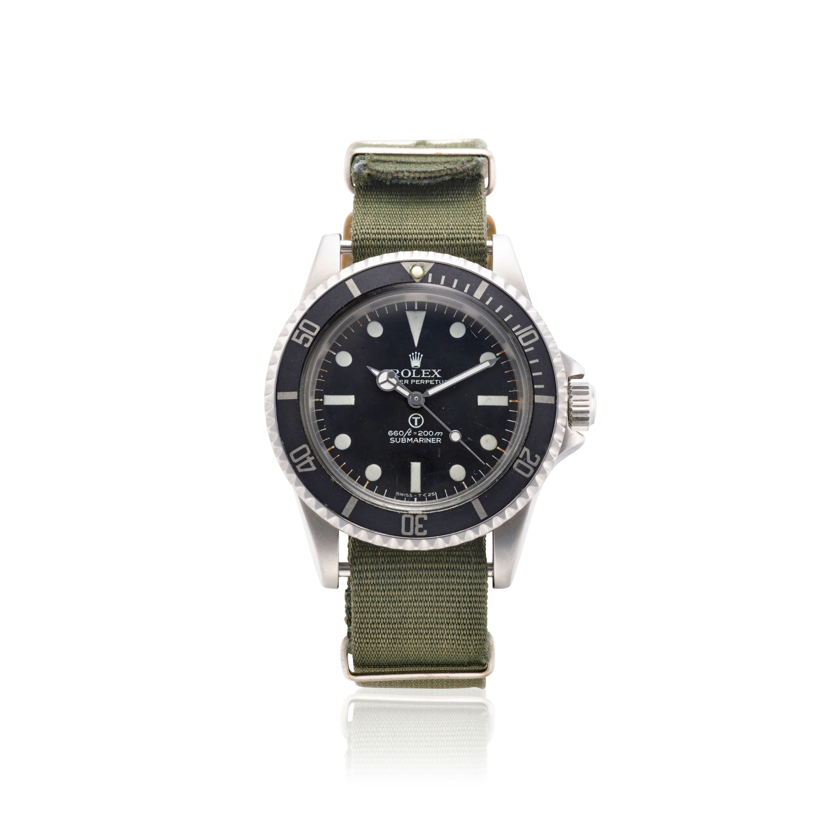 Matte Dial Military Rolex Submariner 5513 Bonhams AN EXCEEDINGLY