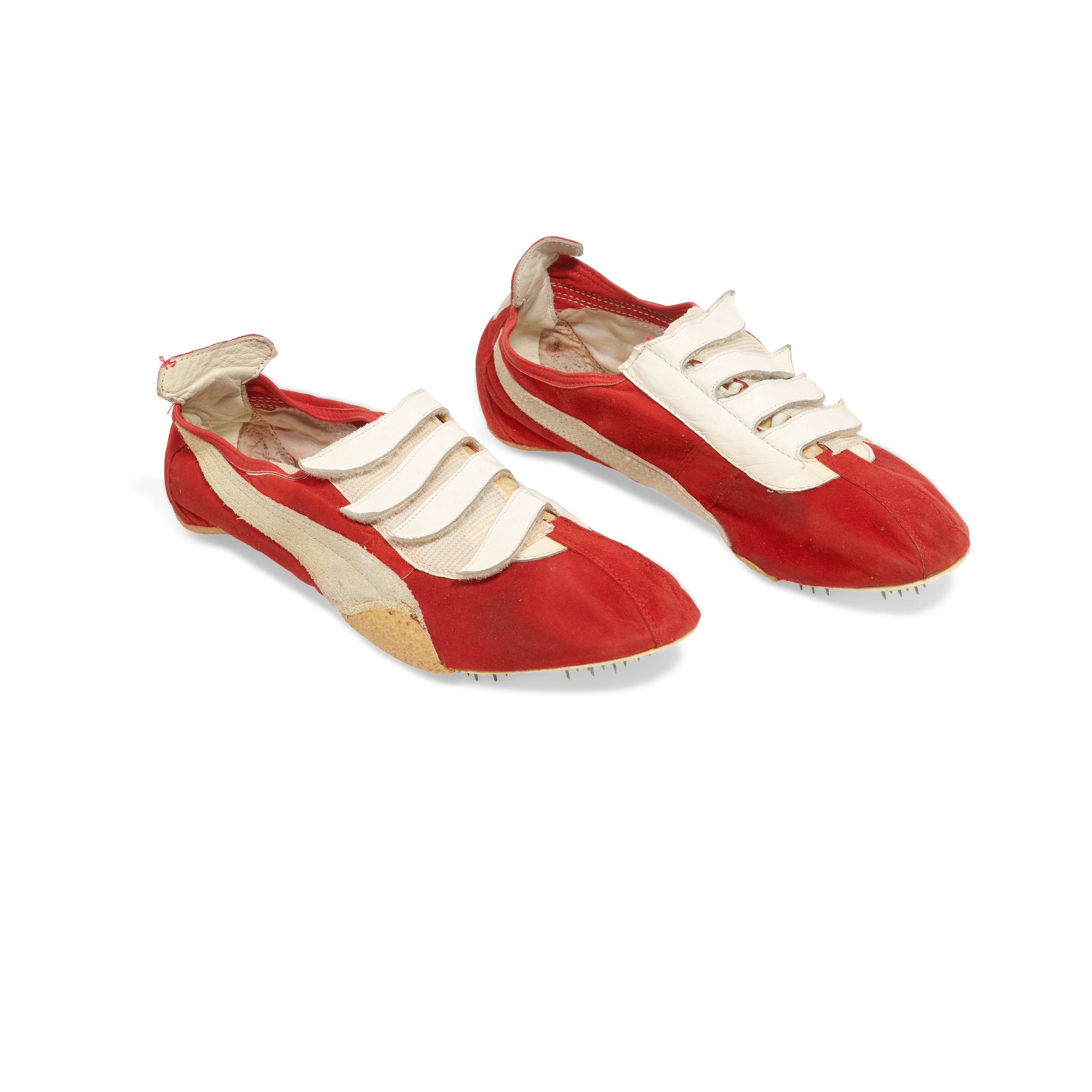 Bonhams PUMA: A PAIR OF BANNED SPIKE 