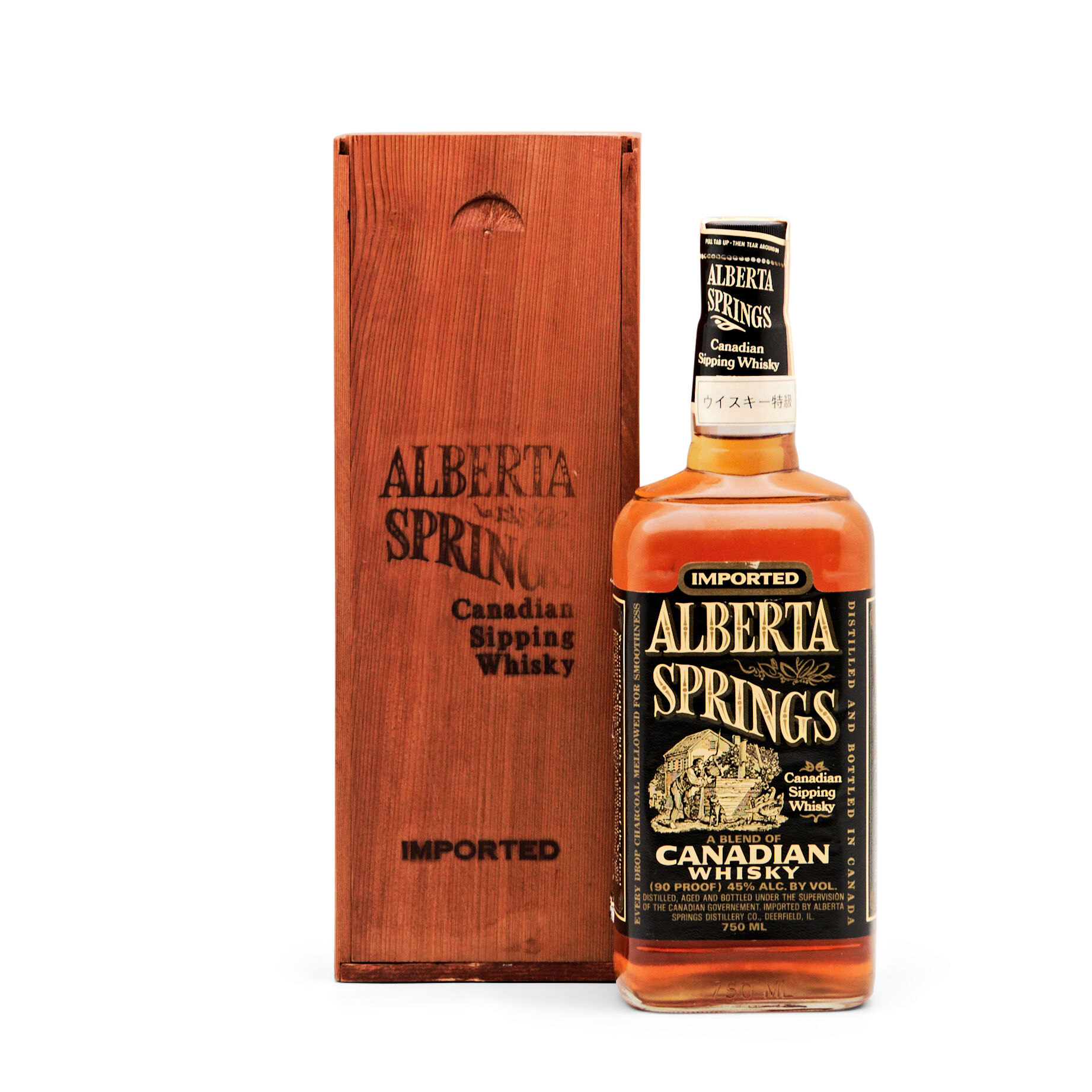 Bonhams Skinner : Alberta Springs Canadian Sipping Whisky 1982, 1 