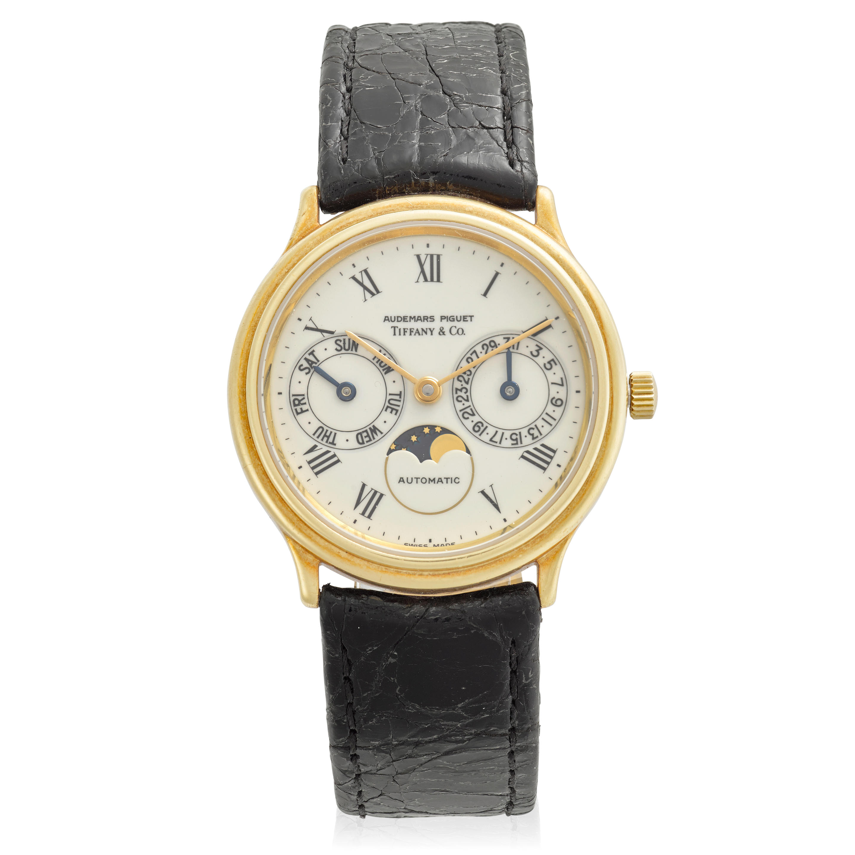 Bonhams AUDEMARS PIGUET. A RARE TIFFANY SIGNED 18K GOLD