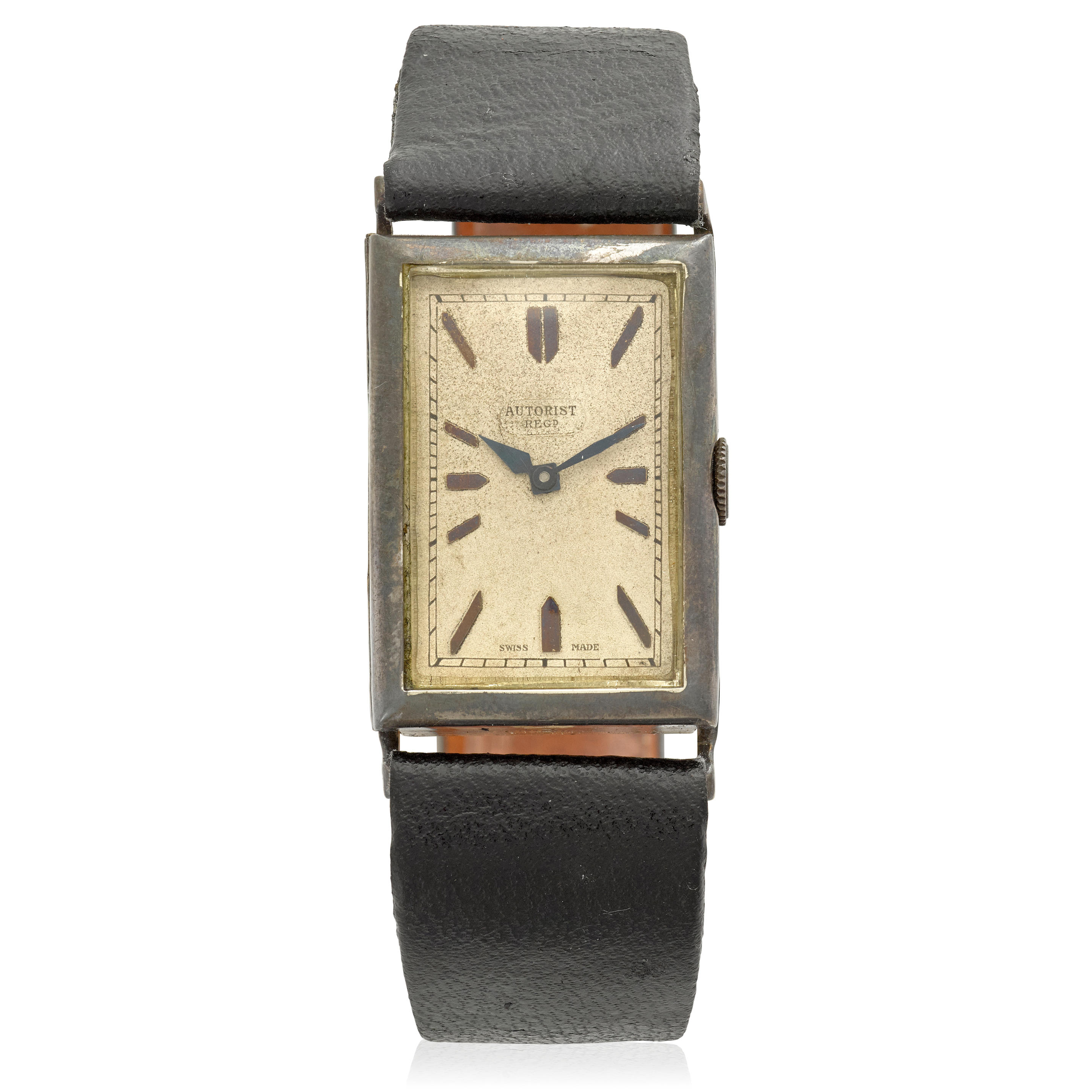 Bonhams : AUTORIST. A SILVER MANUAL WIND WRISTWATCHc.1930