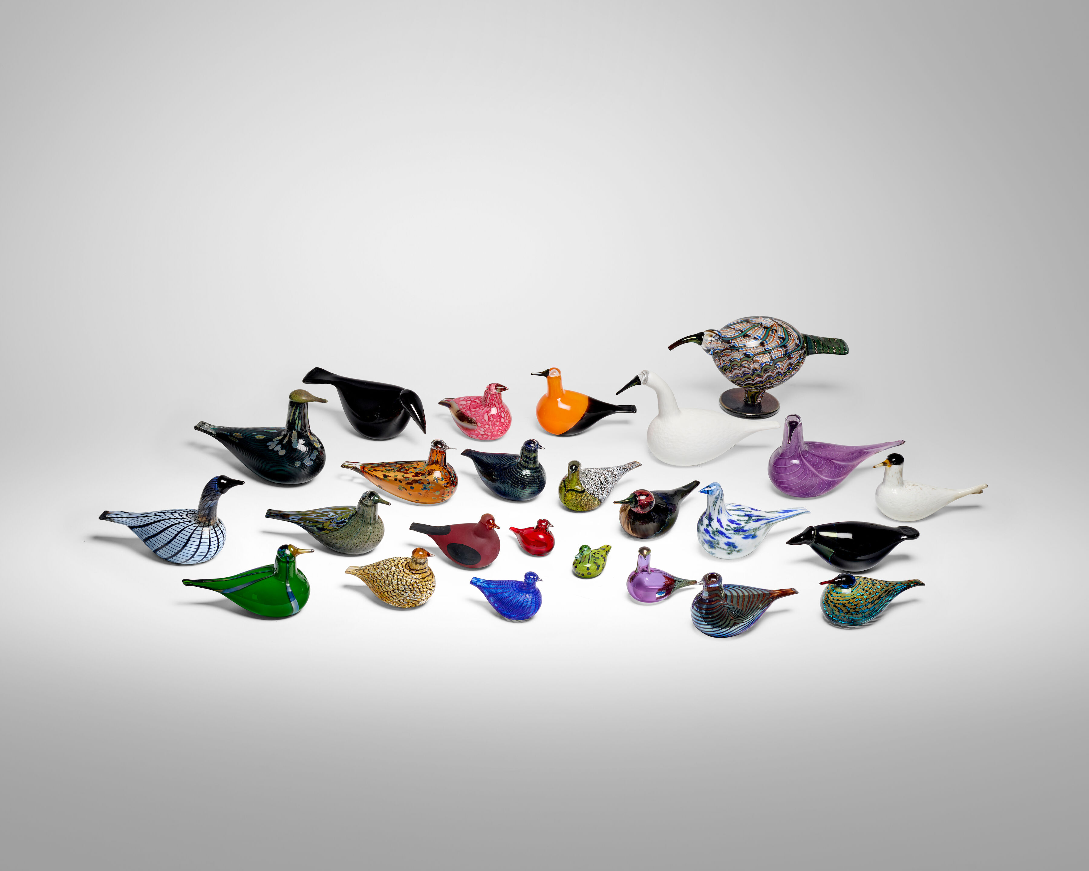 Bonhams : OIVA TOIKKA (1931-2019) Collection of Twenty-five 