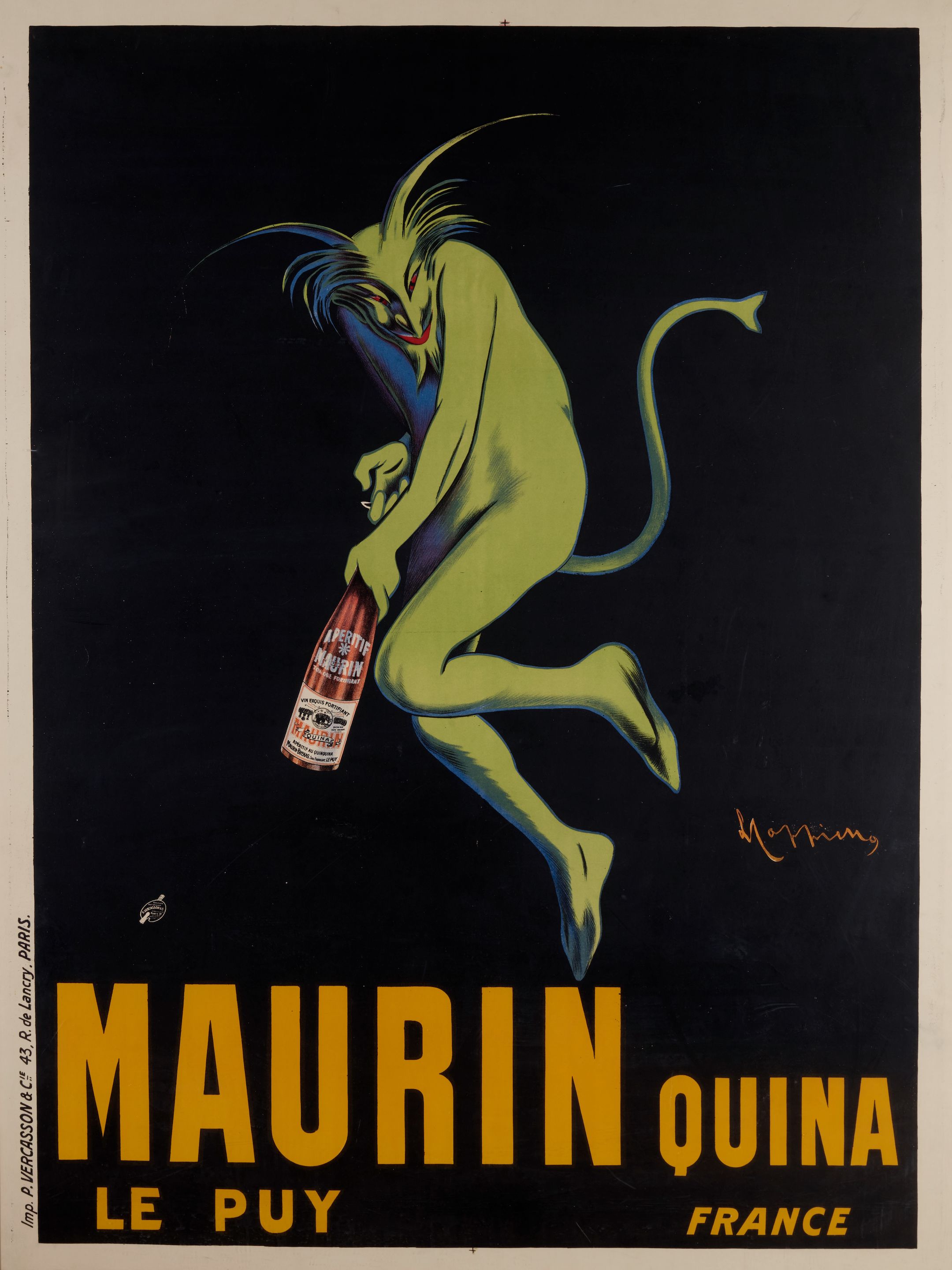 Bonhams : Leonetto Cappiello (1875-1942); Maurin Quina Le Puy 