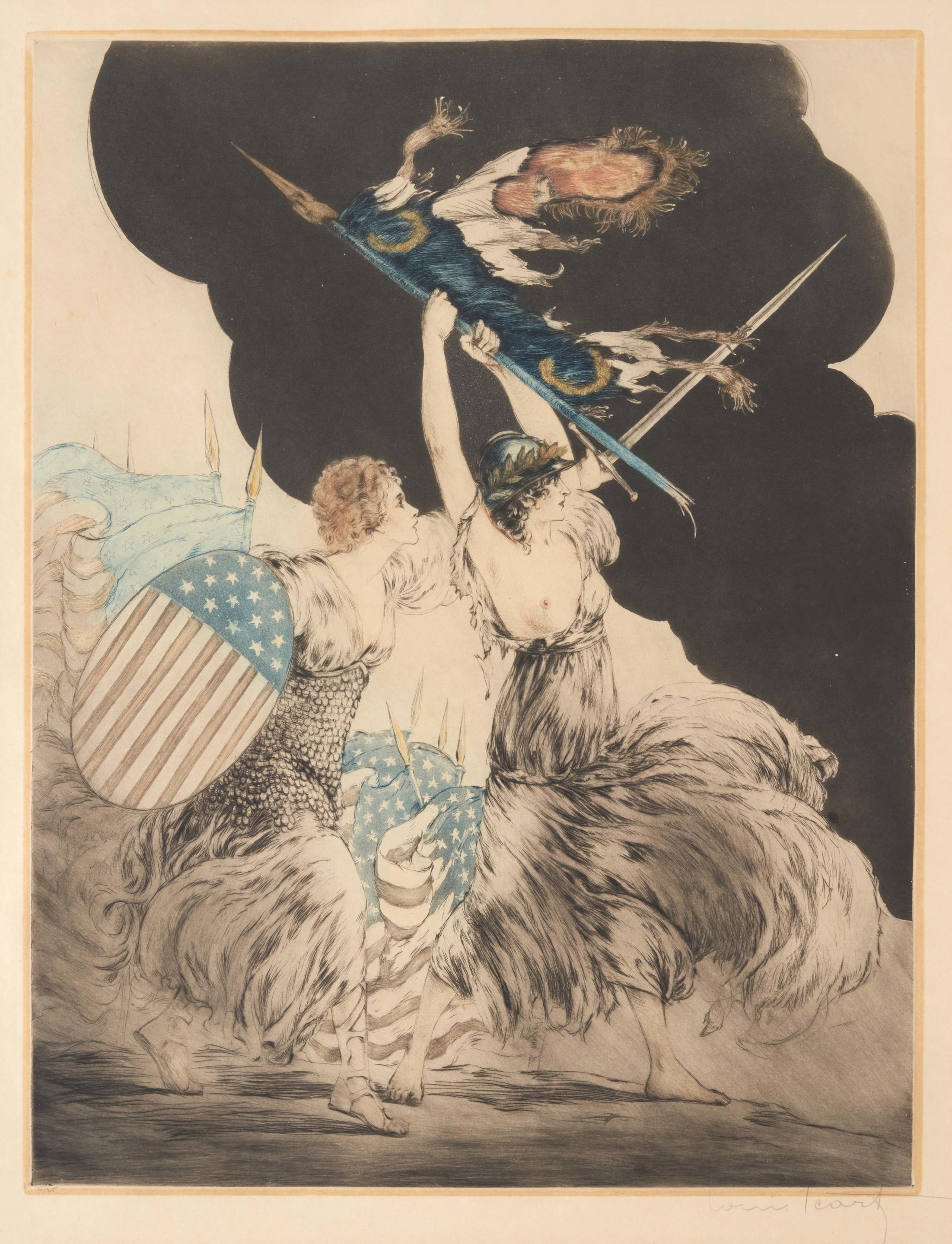 Bonhams Skinner : LOUIS ICART (1888-1950) WINGED VICTORY, France, 1918 ...