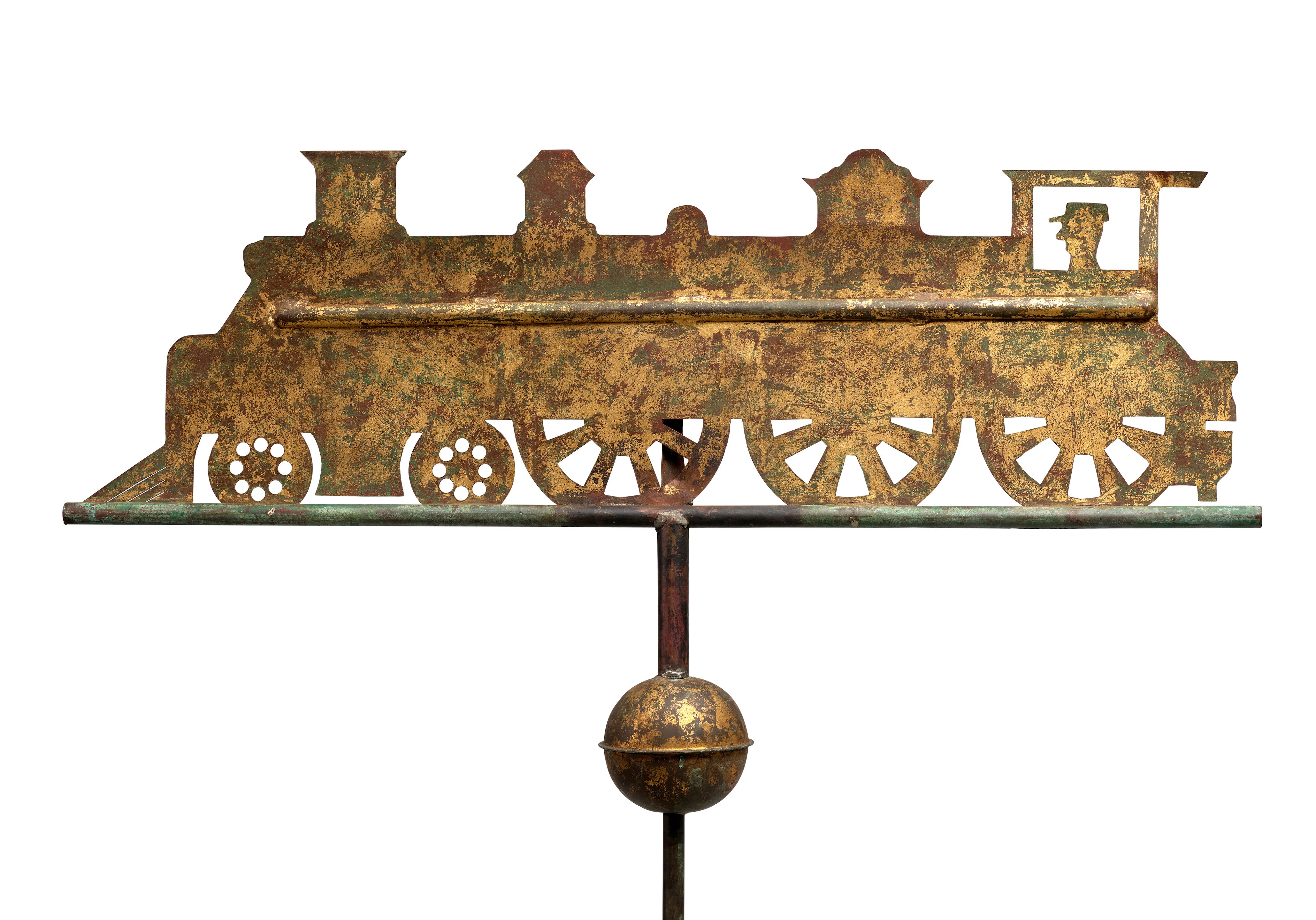 Bonhams Skinner Gilded Sheet Copper Weathervane, America