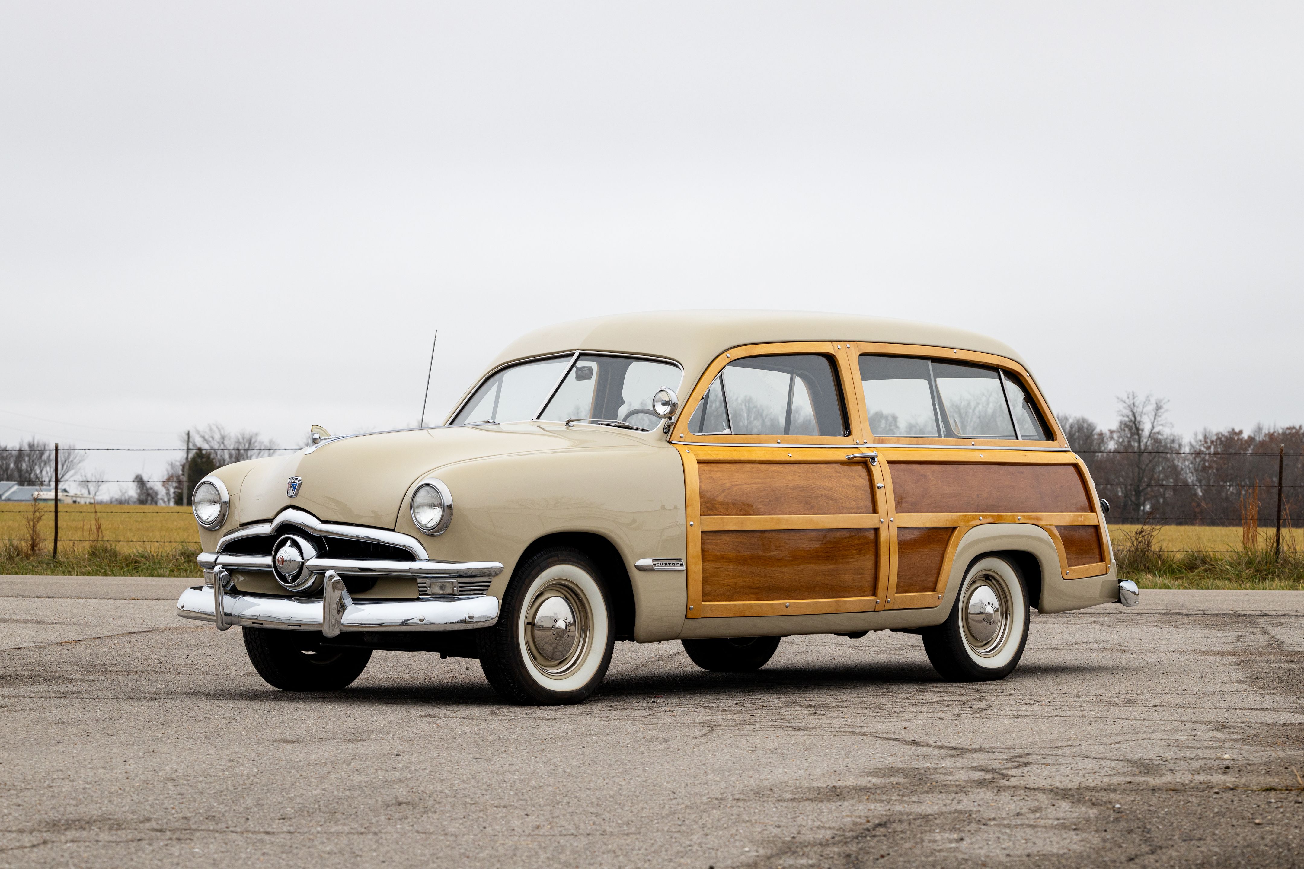 Bonhams Cars 1950 Ford Custom Deluxe Station Wagon Chassis no