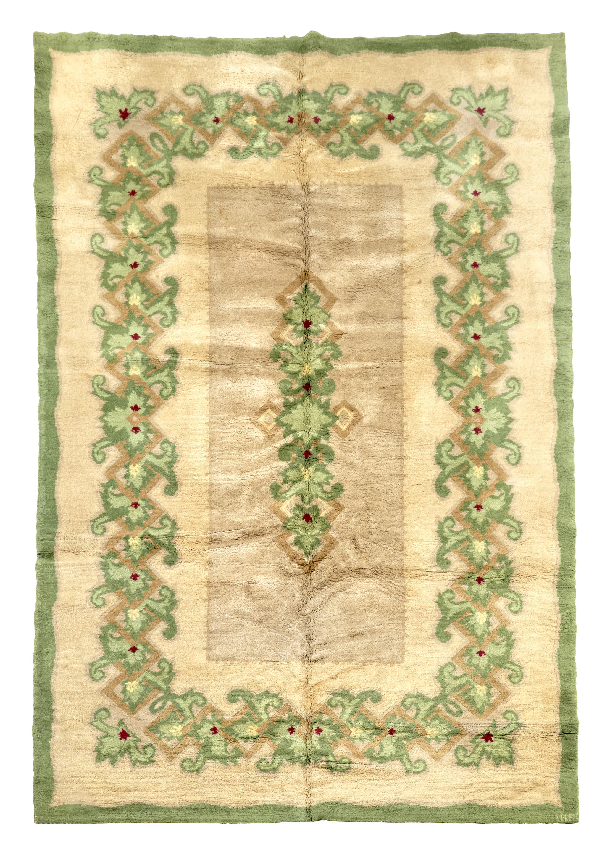 French Art Deco Rug Attributed to Jules Leleu
